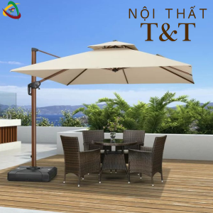 Ô Lệch Tâm Vuông Khung Nhôm Nhập Khẩu 3x3m Mã TO 026